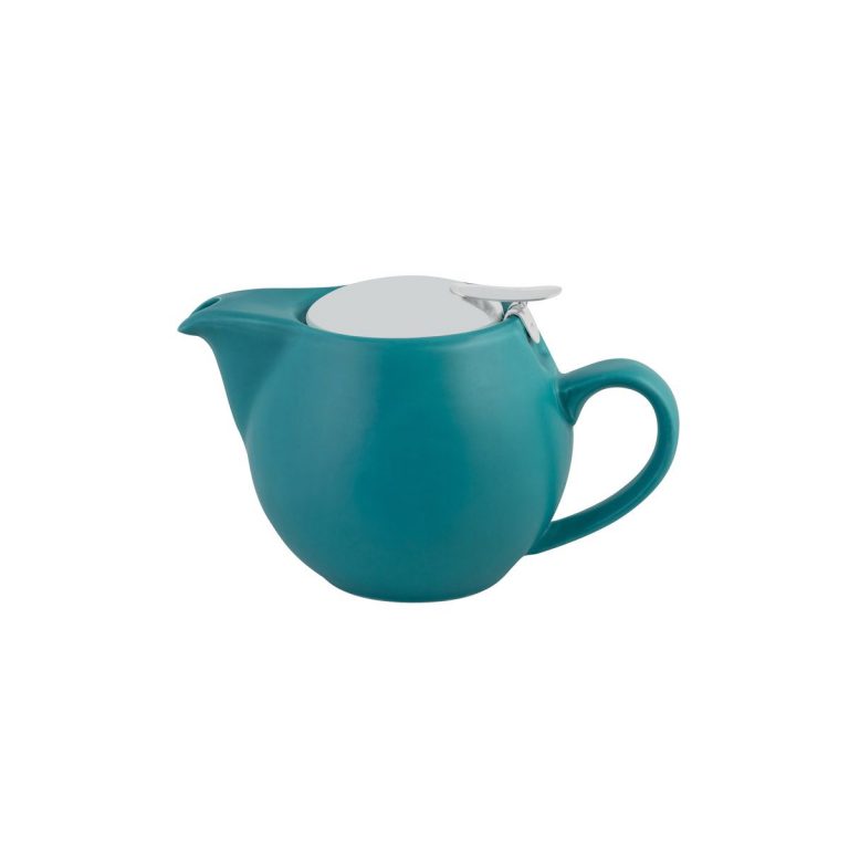 978610 Aqua Tealeaves Teapot