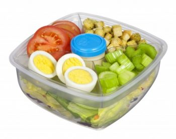 NEW Sistema Salad + Sandwich To Go 1.63L Food Storage Container Green Lunch  Box!