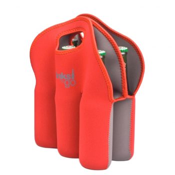 Drinks to Go Neoprene Six Pack Bottle Bag (2 Colours)