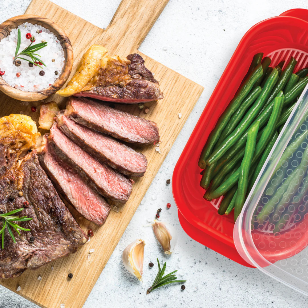 Decor Microsafe® Oblong with Steaming Rack 1.6L (2)