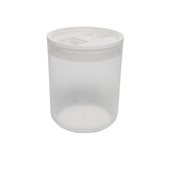 353002 clickclack 3.2l round canister white