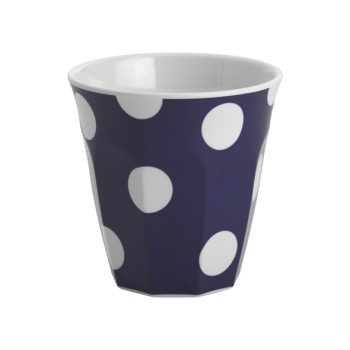 47140_White dots on navy blue espresso cup 70mm 200ml