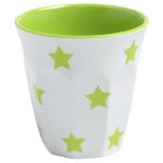 47241_Lime green stars on white espresso cup 300ml