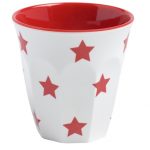 47249_Red stars on white espresso cup 300ml