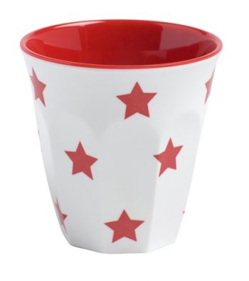 47249_Red stars on white espresso cup 300ml