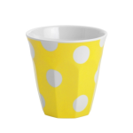 JAB Melamine Tumbler White Dots on Yellow 300ml