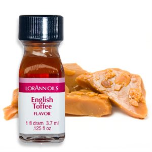 lorann oil, english toffee flavor, 1 dram