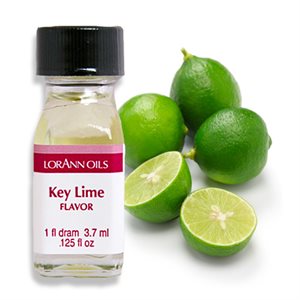 lorann oil, key lime flavor, natural, 1 dram