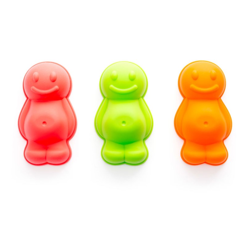 Jelly Baby Mould Set of 3 | Chef's Complements
