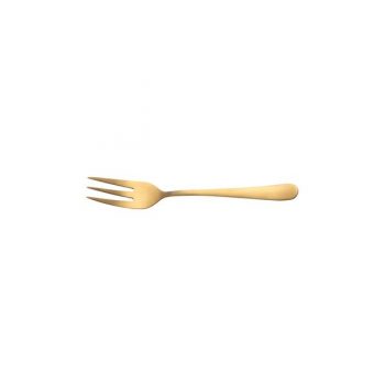 gold cake fork