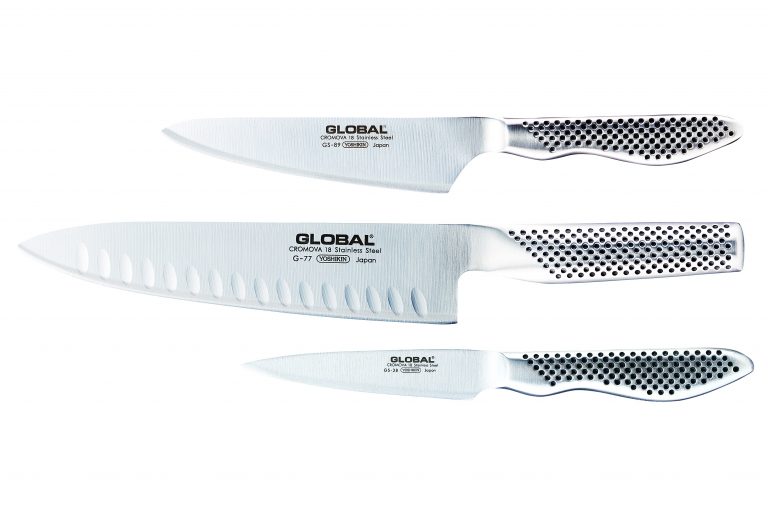 Global G-773889 3 Piece Kitchen Knife Set sh/79630