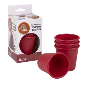 Daily Bake Silicone Dariole Moulds Set of 4