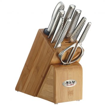 Global Takashi 10 Piece Knife Block Set