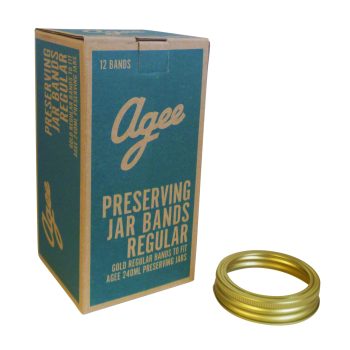 Agee Regular Preserving Jar Bands 12 Piece