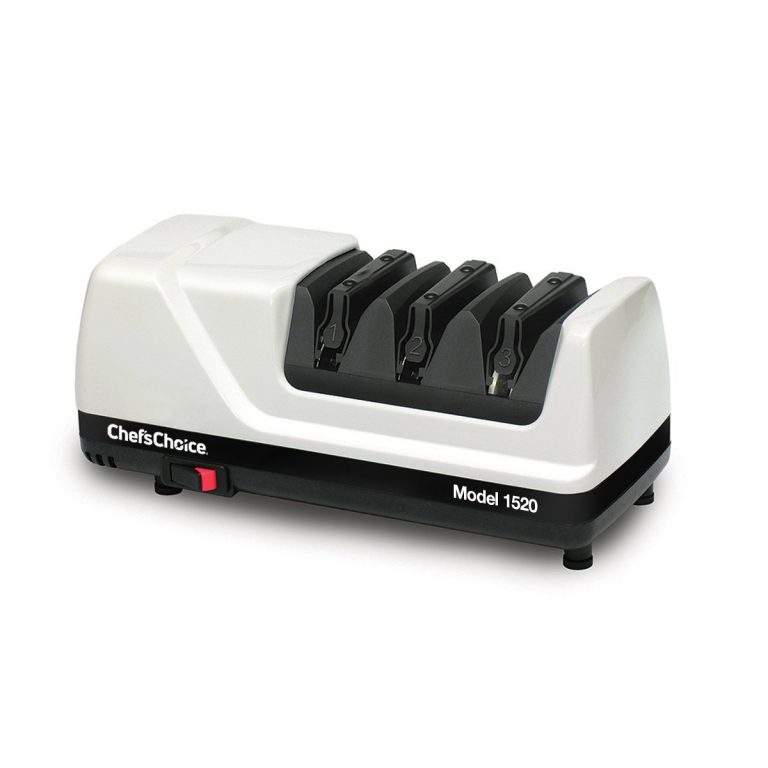 Combining electric and manual stages, this hybrid sharpener is the ideal  solution for improved cutting performance on 20-degree class knives. Using  100% diamonds, the hardest natural substance on earth, our patented  abrasives