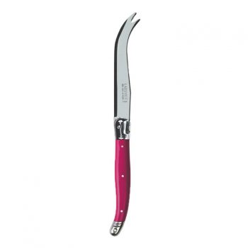 André Verdier Laguiole Debutant Cheese Knife (11 Colours) - Fuchsia