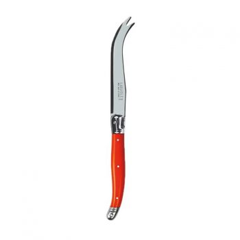 André Verdier Laguiole Debutant Cheese Knife (11 Colours) - Orange
