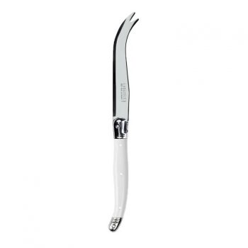 André Verdier Laguiole Debutant Cheese Knife (11 Colours) - White