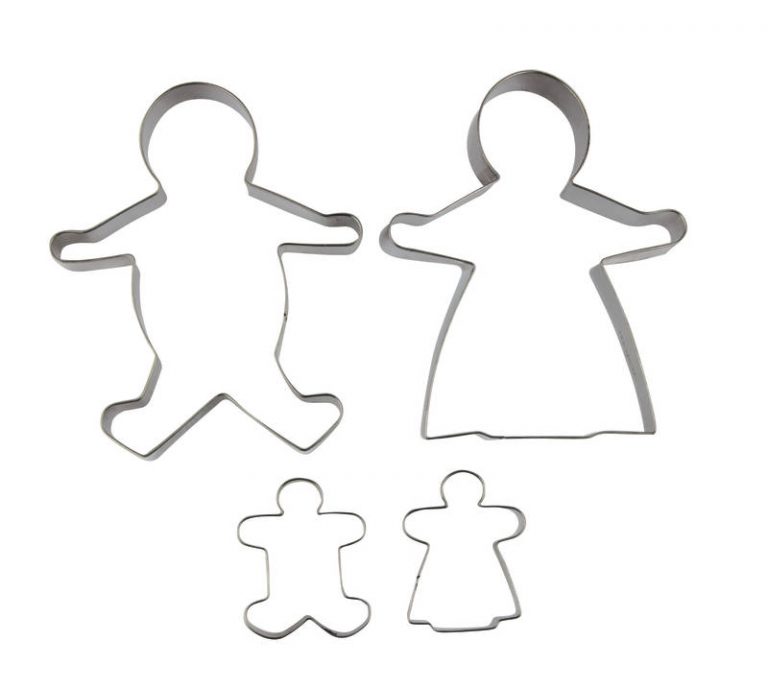 16521 gingerbread family set