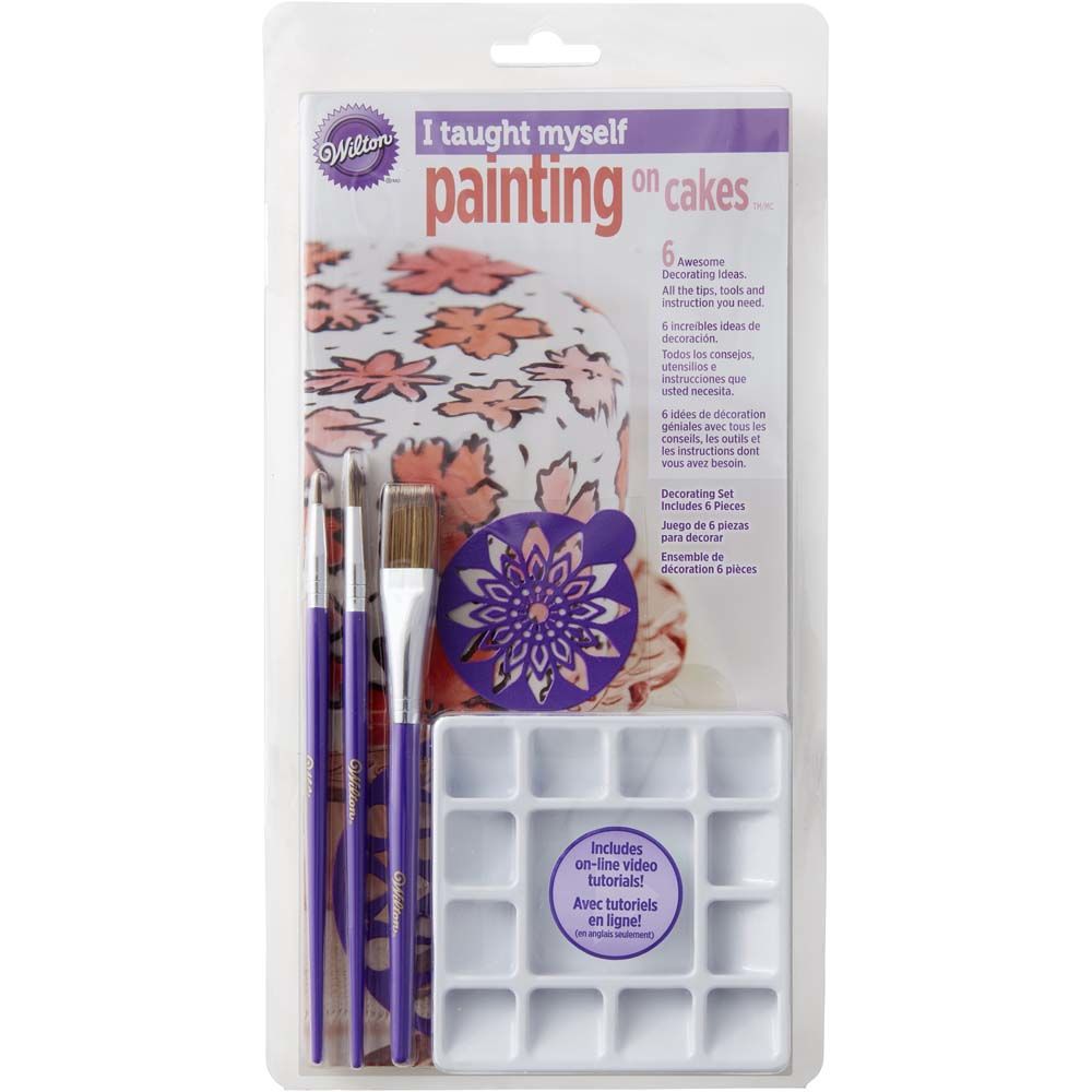 2104-1173 I Taught Myself Painting on Cakes