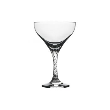 Pasabahce Twist Champagne Saucer 280ml