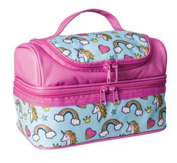 16779 yum yum double decker lunch bag unicorn