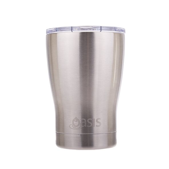 Oasis Double Wall Insulated S/S Travel Cup 340ml (4 Colours) - Chef's ...