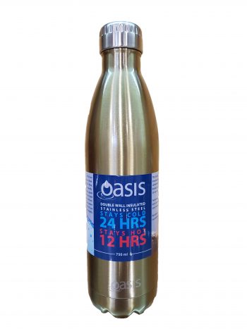 8882CH oasis champagne coloured bottle
