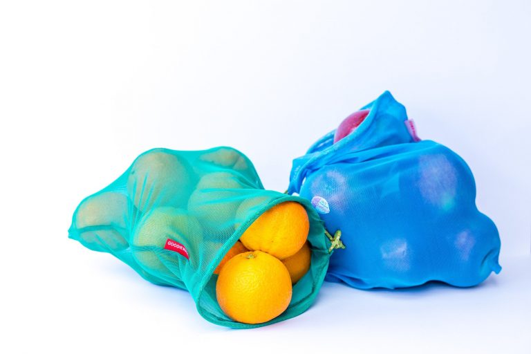 goodie bag set with citrus