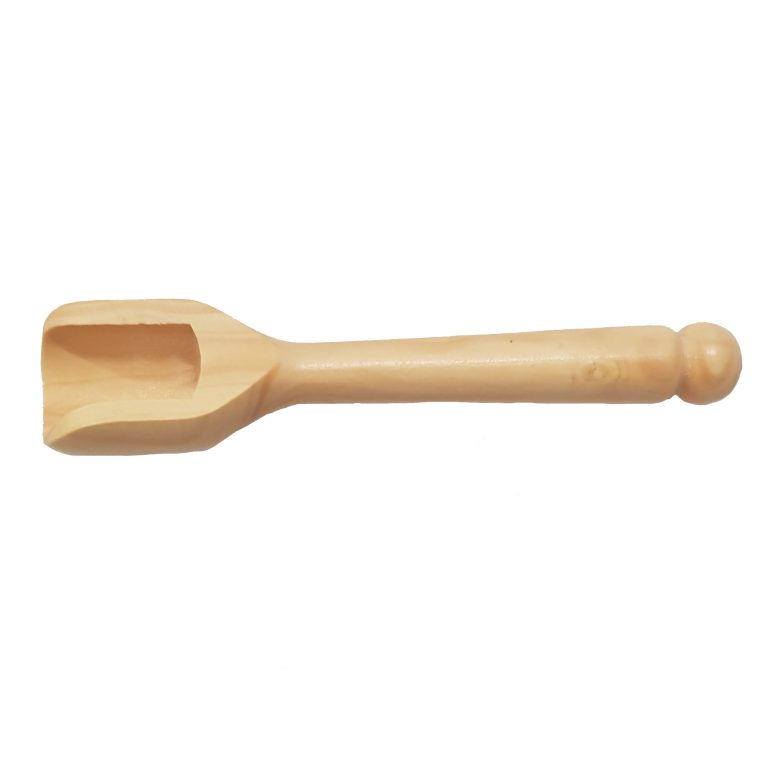 Boxwood salt spoon 8cm