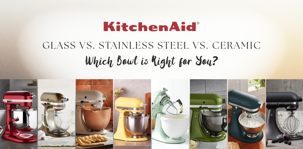 KitchenAid Bowls: Glass vs. Stainless Steel vs. Ceramic main image