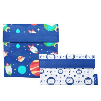 Sachi Lunch Pocket Outer Space Set of 2
