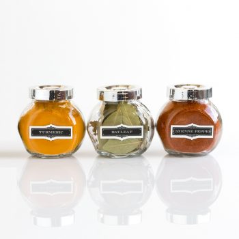 herb & spice jar adhesive labels
