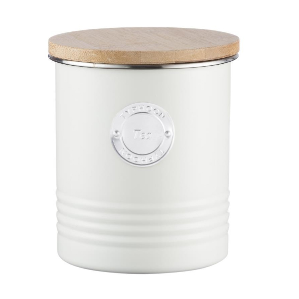 Typhoon Tea canister Cream