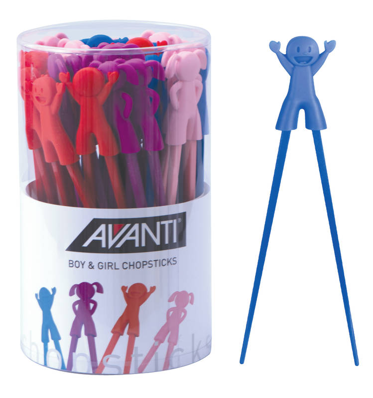 Avanti Boy and Girl Chopsticks Assorted Colours 13302