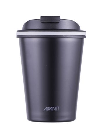 Avanti Double Wall Stainless Steel Go Cup 280ml Black sh/13441