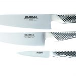 Global G-2538 3 Piece Kitchen Knife Set