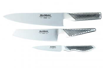 Global G-2538 3 Piece Kitchen Knife Set