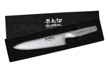 Global G-77 Fluted Cooks Knife 20cm