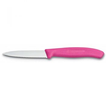 Swiss Classic PARING KNIFE 67636 PINK Hdle SERrated