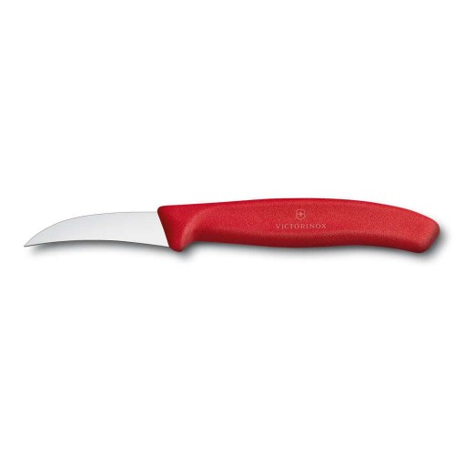 Swiss Classic SHAPING KNIFE 67501 Red hdle curved