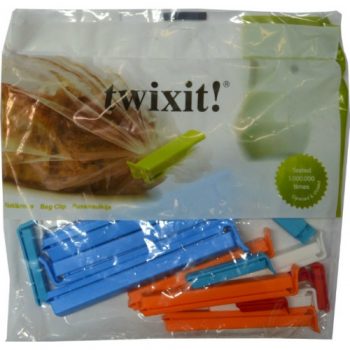 TWIXIT BAG CLIPS ASSORTED 15 PACK