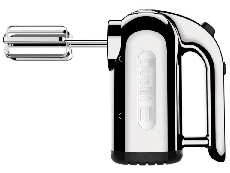 dualit hand mixer chrome side view
