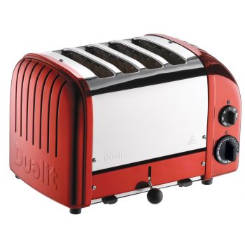 Dualit NewGen Apple Candy Red 4 Slice Toaster