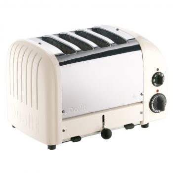 Dualit NewGen Canvas White 4 Slice Toaster
