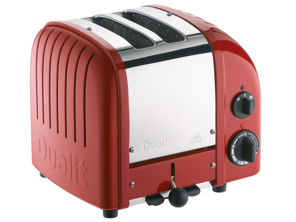Dualit 2 Slice Toaster Red Chef's Complements