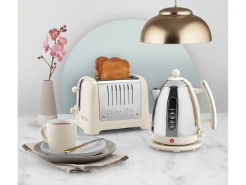 Dualit jug kettle canvas on sale white