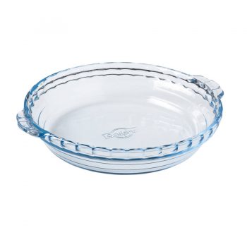 49021 – Pie Dish with Handles (26 x 23cm) – HR