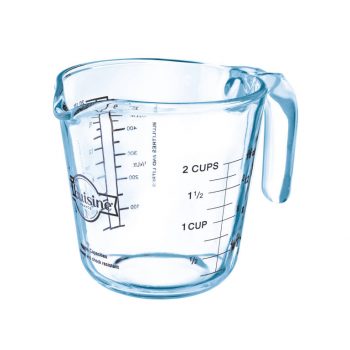 49040 – Borosilicate Measuring Jug 0.5L – HR