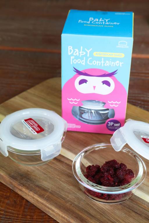 70015 – Boroseal Baby Food Container Set 3 – 160ml displayed